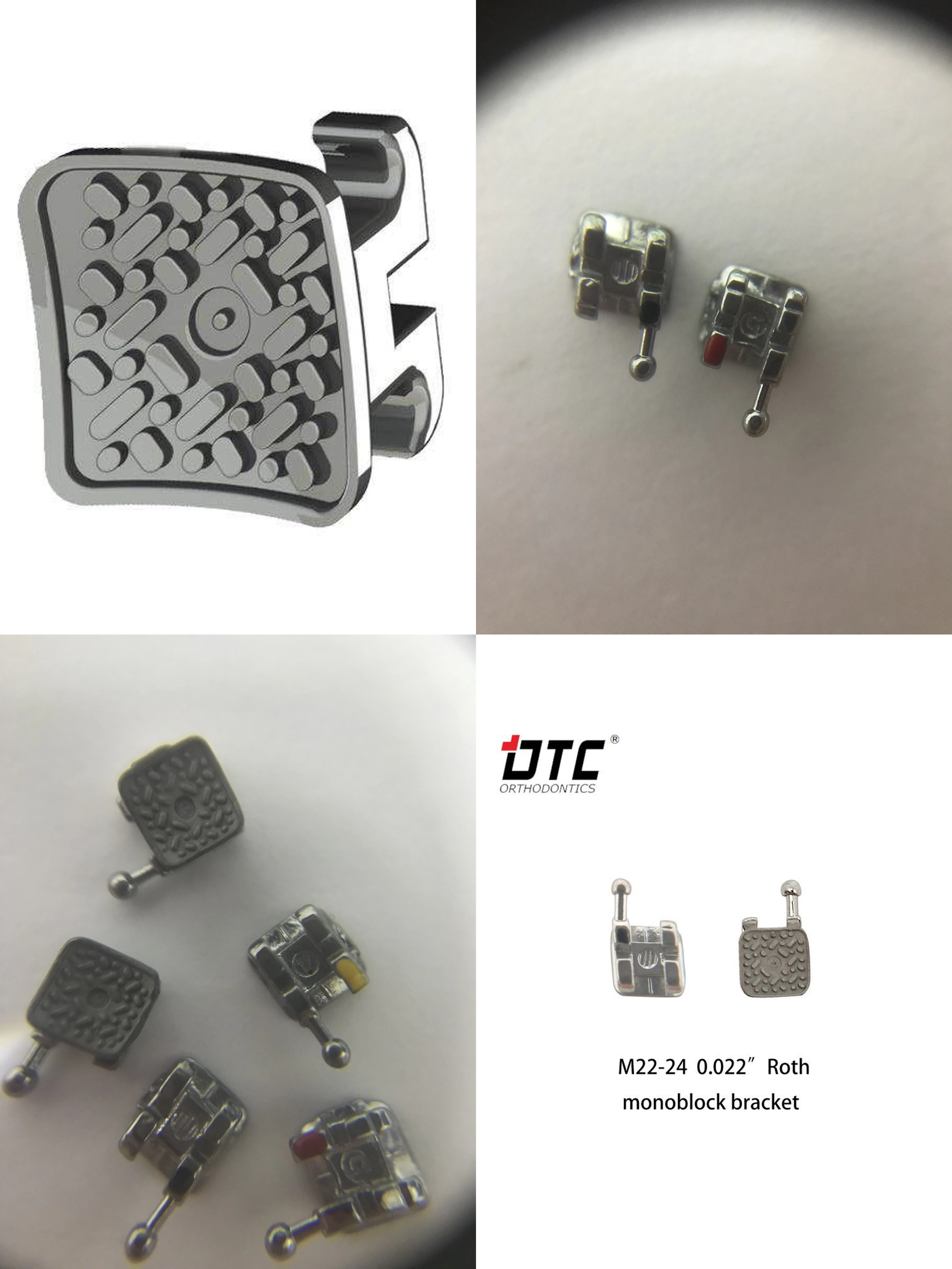 Low Price Integrated Roth Dental Stainless Steel Braces Manual Metal Orthodontic Device