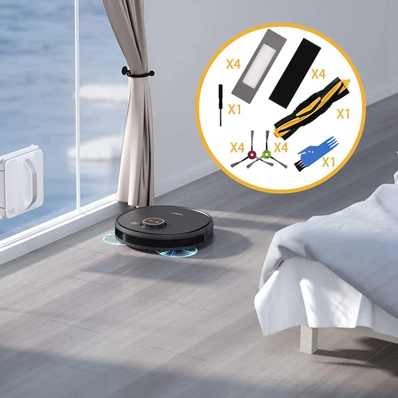For Ecovacs DEEBOOT OZMO T8+ / T8 AIVI / T8 Max Ecovacs DEBOT N8+ / N8 Plus / N8 Pro Accessories Main Side Brush