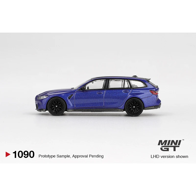 PreSale MINIGT 1090 1:64 BMW M3 Competition Touring Portimao Diecast Car Model Collection Toys MINI GT