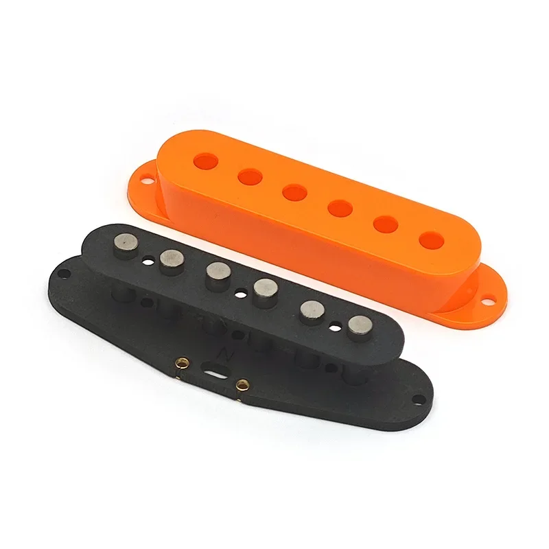 Multi Color Alnico 5 ST Staged Pickup Kits- Fiber Bobbin/Alnico V Pole Piece/Waxed Cloth Cable for ST Guitar Pickup Kits