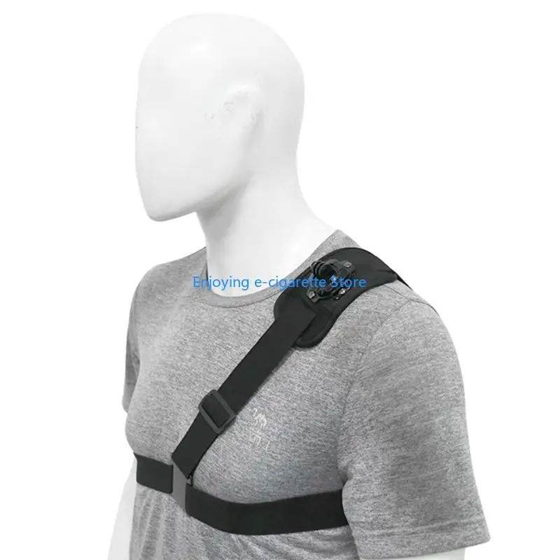 Bequemer, verstellbarer Schultergurt-Brustgurt für 360-Grad-Aufnahmen aus der ersten Person bei Outdoor-Aktivitäten Y4QF – Detail 9