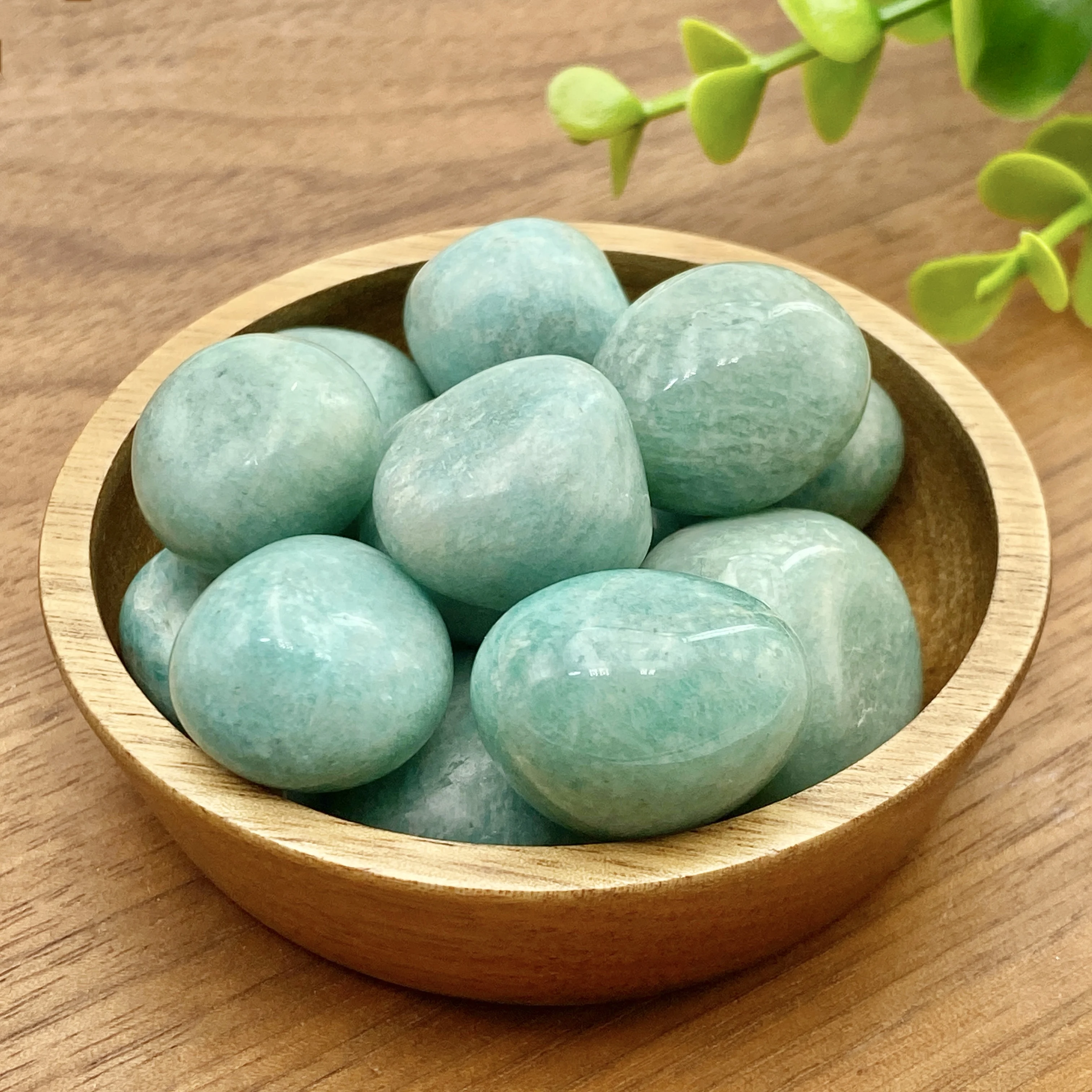 Random 5PCS High Quality Amazonite Tumbles Decoration Natural Crystal Raw Stone, Birthday gift, Scene decoration.