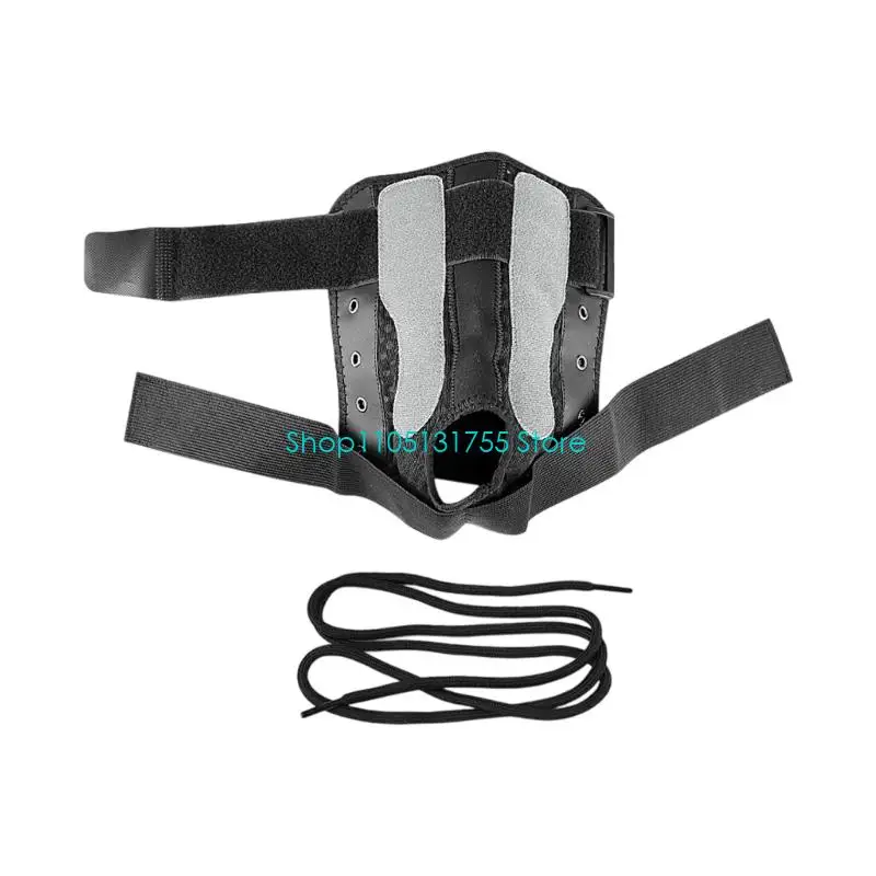 K0EF Front Tie Ankle Support for Running and Daily Wear, Breathable Fabric Design with Adjustable Hold and Soft Contact