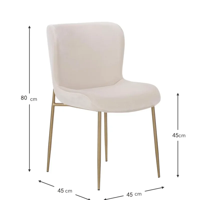 Gamer Chair Chic Modern Dining Hotel Chairs Home Furniture Living Room Nordic Fashionable Sets Chaise Salle a Manger Dresser image 6