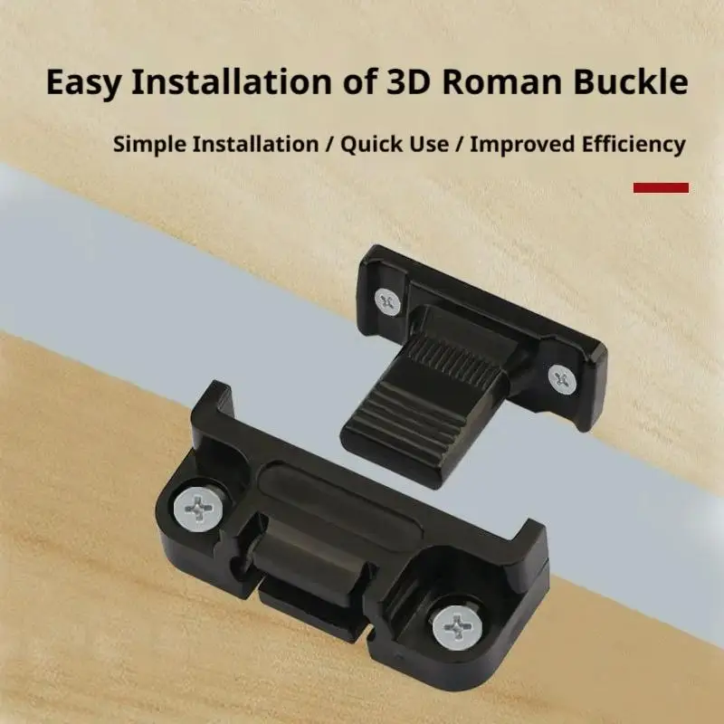 Quick Release Wall Panel Fastener Adjustable Plastic Fixing Clip Snap in Furniture Siding Connector Hardware