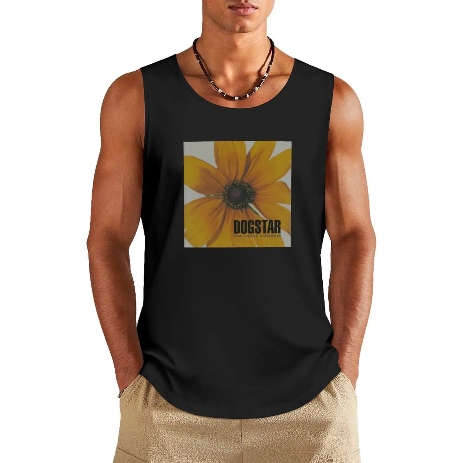 

our little visionary >>dogstar<< Tank Top gym wear men Men's summer t-shirt