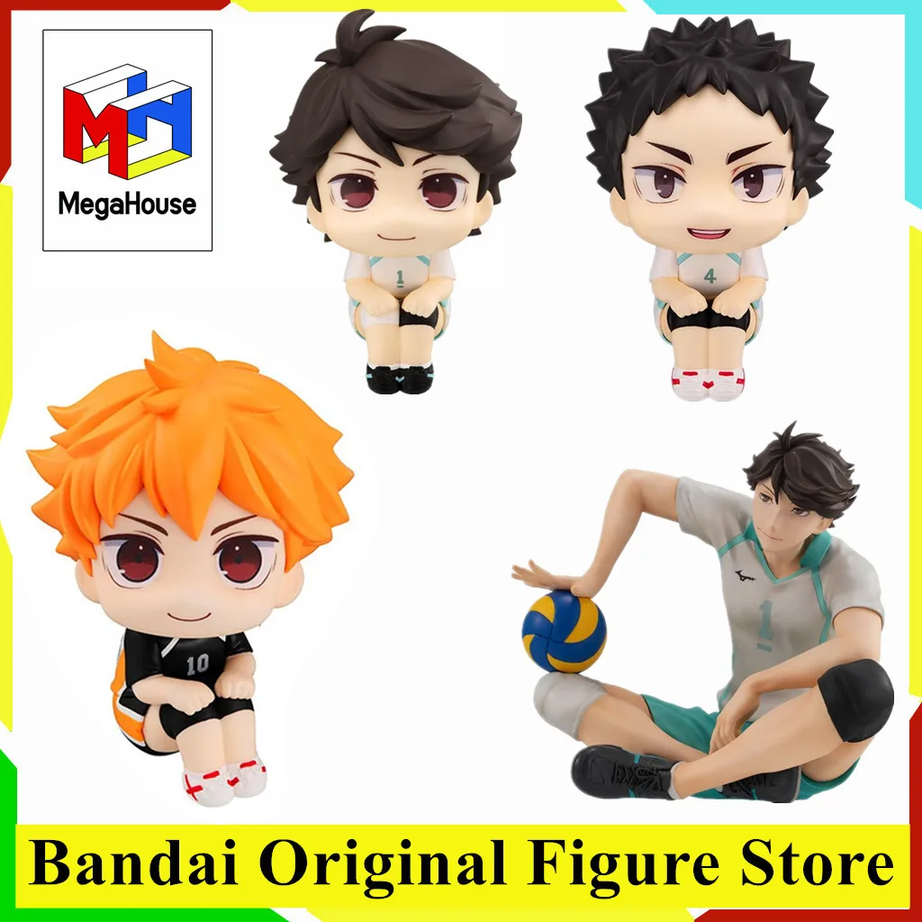 

Original MegaHouse Look Up Haikyuu!! Shoyo Hinata Toru Oikawa Hajime Iwaizumi Uniform Ver Action Figure Toys PVC Model Collector