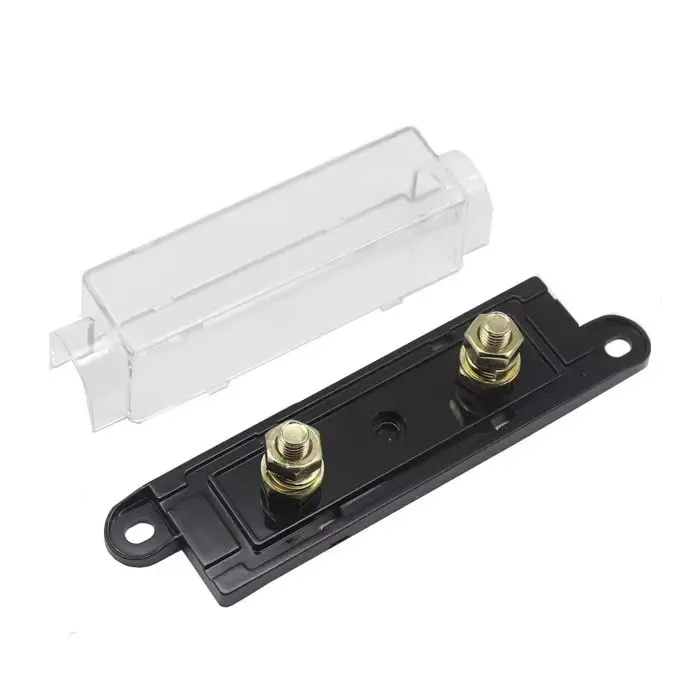 【1Set】Bolt-on Fuse 30 40 50 60 80 100 120 130 150 175 180 200 250 275 300 350 400 450 500 AMP With Automotive Fuse Holder