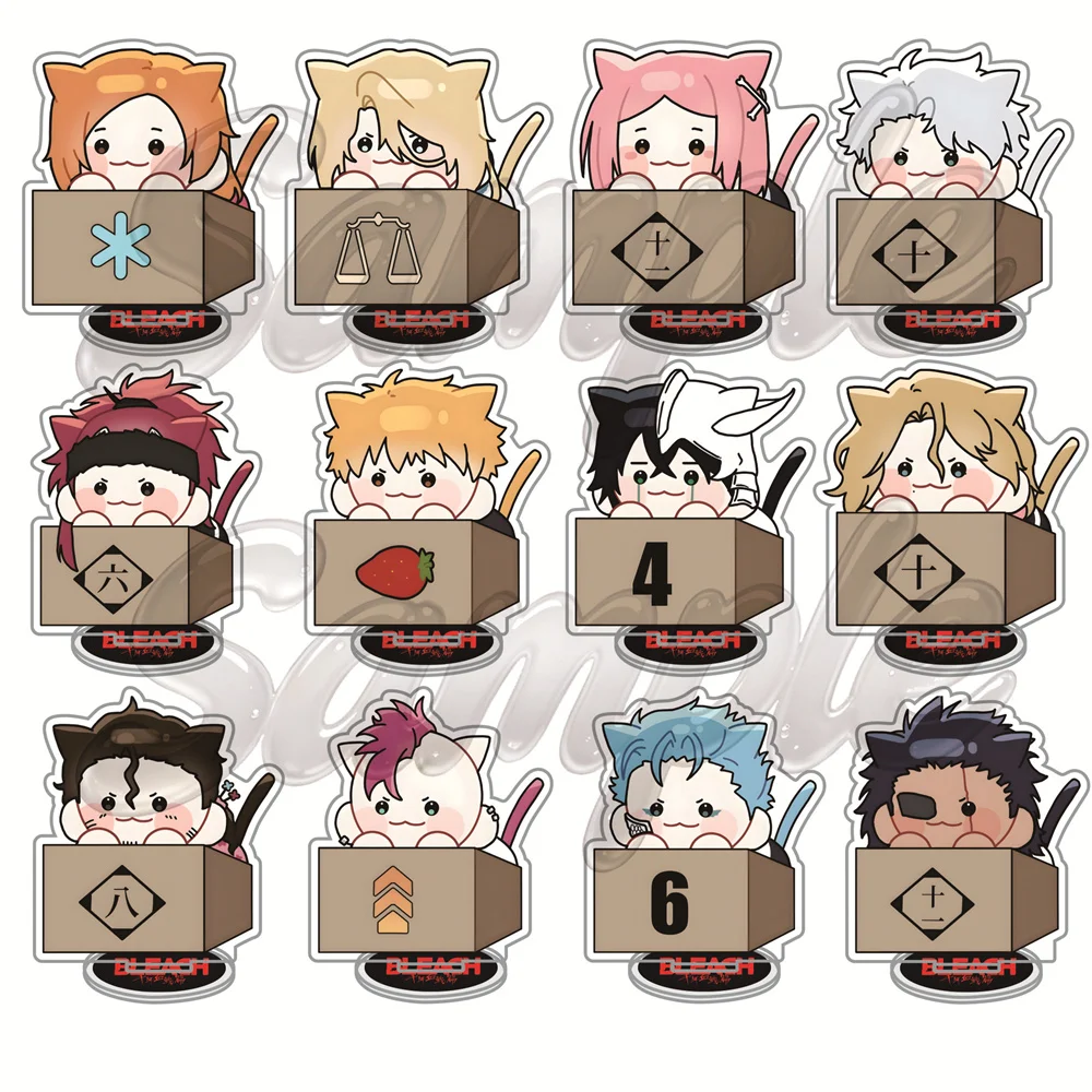 Anime Bleach: Thousand-Year Blood War 10cm Acrylic Stand Keychain Tabletop Decorations Accessories Decor Gifts Exquisite Product