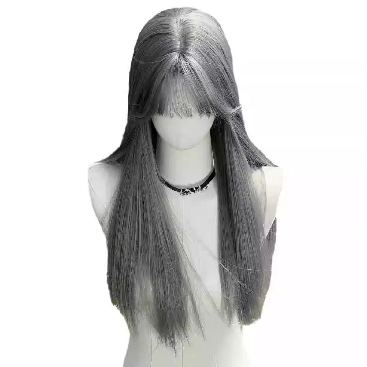 Peruka do cosplayu Hololive Gawr Gura |   Włosy Rekinki Gotowe do Zdjęć dla Kostiumu Vtuberki