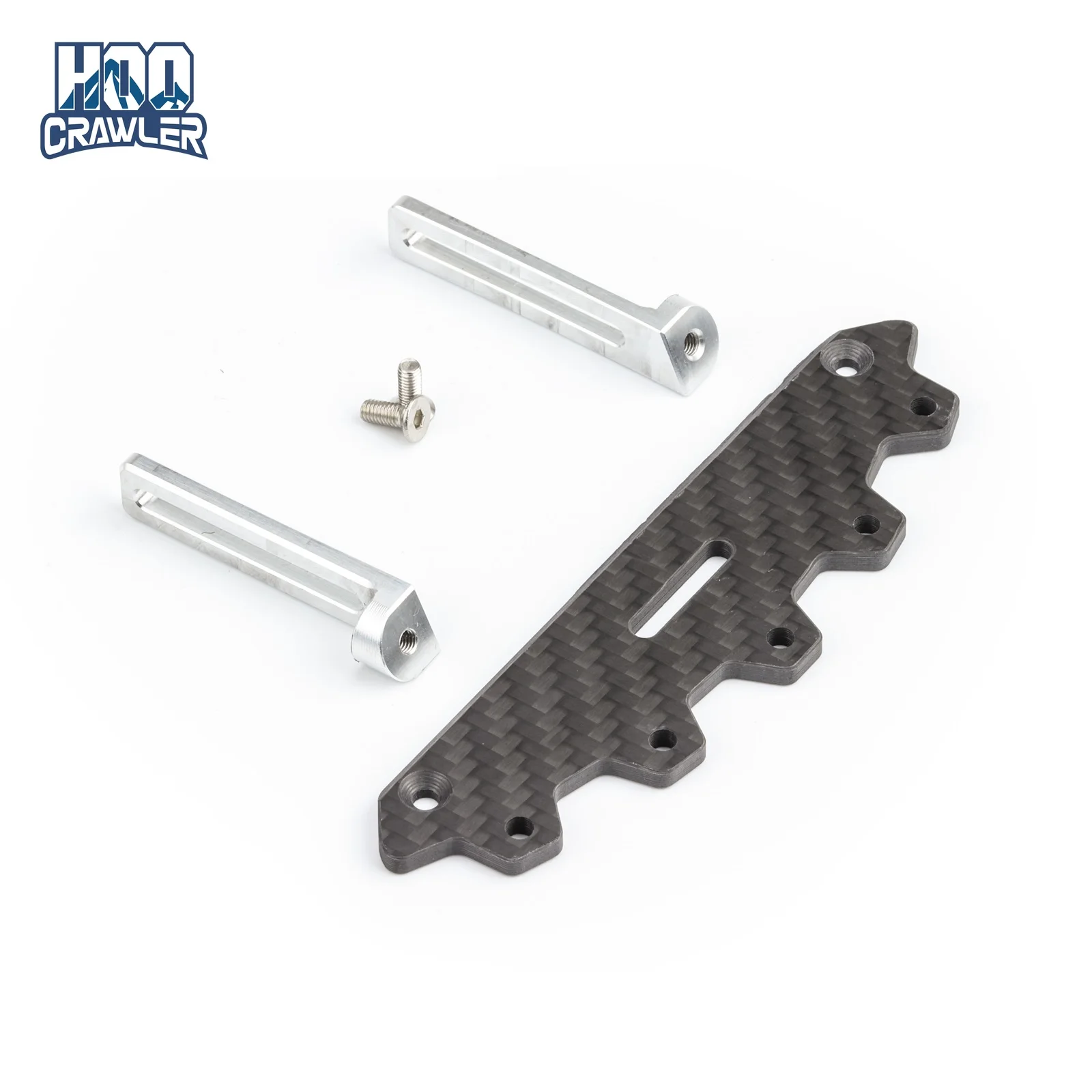

RC Performance Carbon Fiber Front Bumper Link Kit for 1/10 RC Crawler Comp Rigs SCX10 Capra LCG Chassis Kit