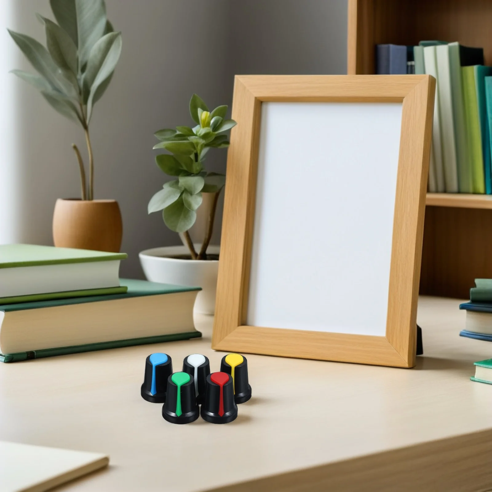 

150Pcs Potentiometer Rotary Knobs 6mm Mixer Replacement Plastic Control Knobs for Audio Volume Controllers Potentiometer Knob