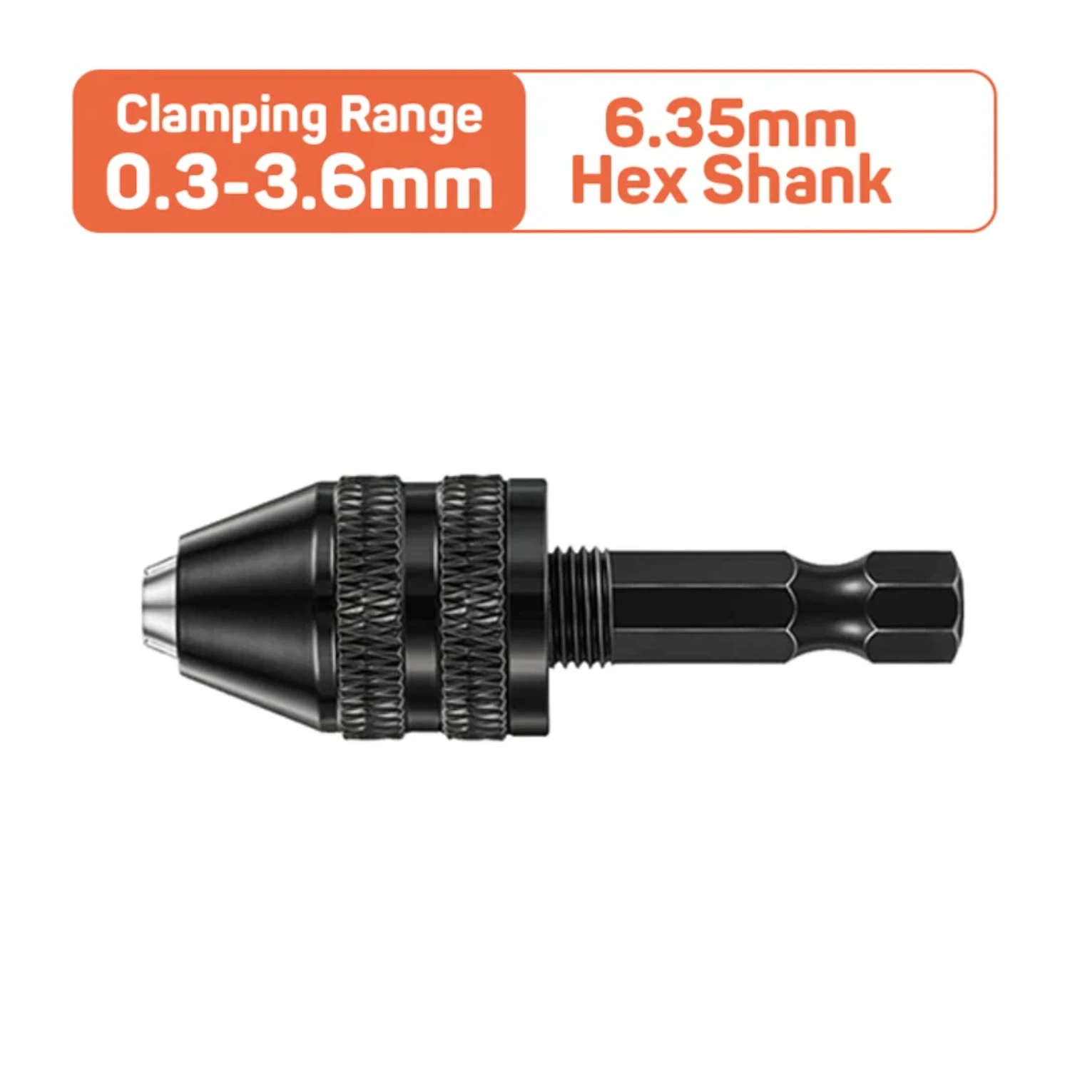 0.3-6.5mm Quick Change Hexagonal Handle Three Jaw Self Centering Twist Drill Chuck 0.3-3.6mm  Grinding Tool Set