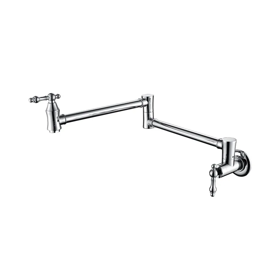 

Wall Mount Folding Kitchen Pot Filler Faucet
