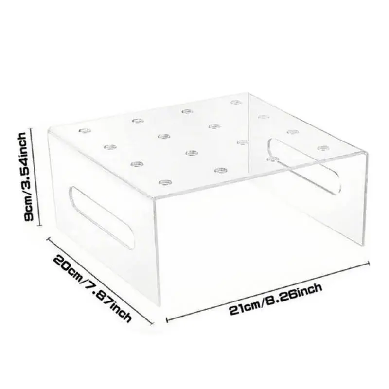 15/16/21 Holes Acrylic Lollipop Display Stand Acrylic Rectan