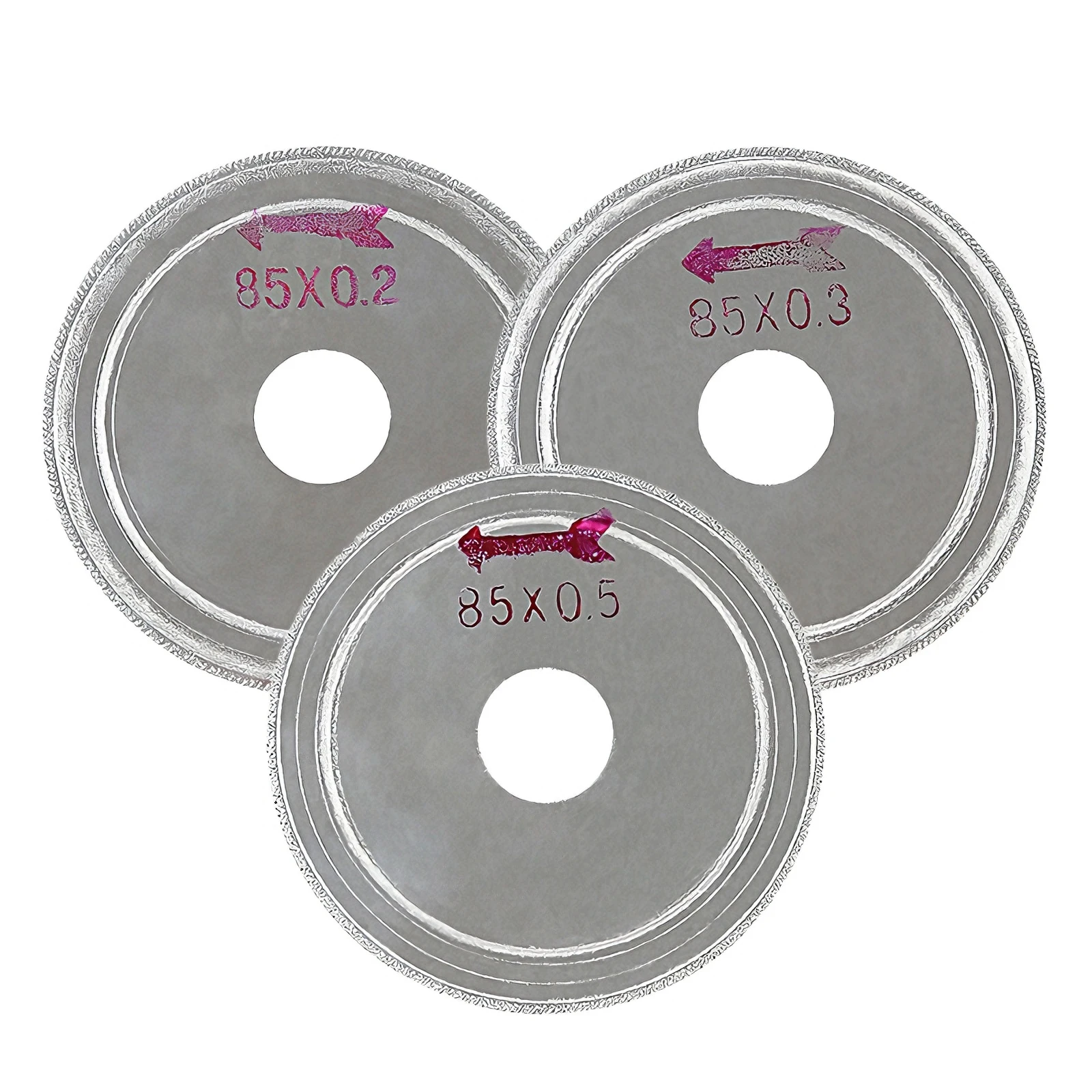 1-3pcs Ultra Thin Diamond Tile Joint Cleaning Disc 85mm Grout Removal Saw Blade for Angle Grinder Marble Quartz Stone Seam Clean