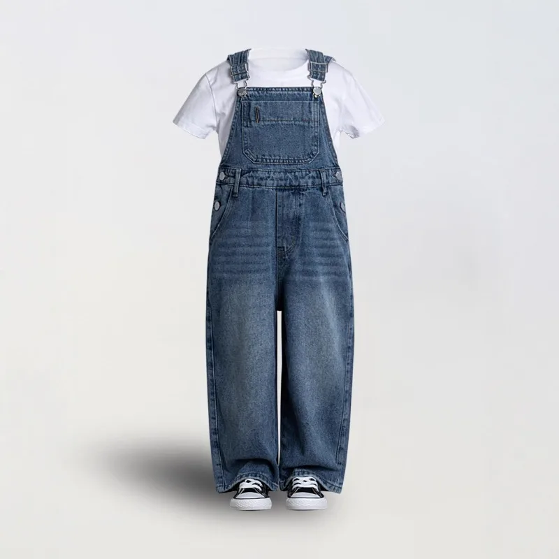

6 pieces per lot Summer Boys And Girls Pant Denim Overalls Suspenders Jumpsuit Spring Baby Kids Trousers Casual Rompers Clothing