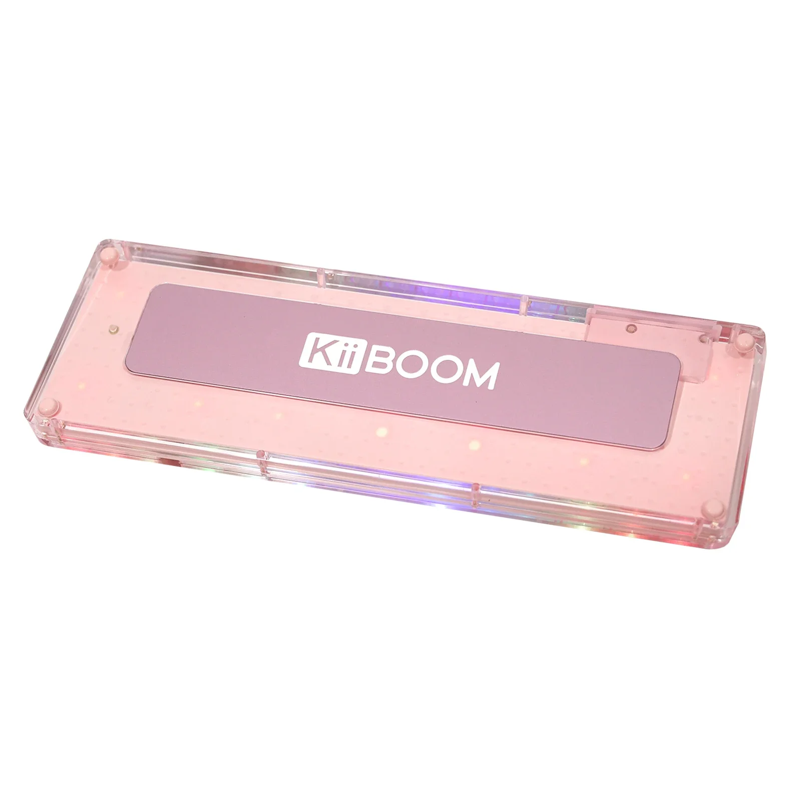 KiiBOOM Phantom 64 60% tastiera meccanica trasparente con schermo LCD prezzo ragionevole interruttore tastiera meccanica