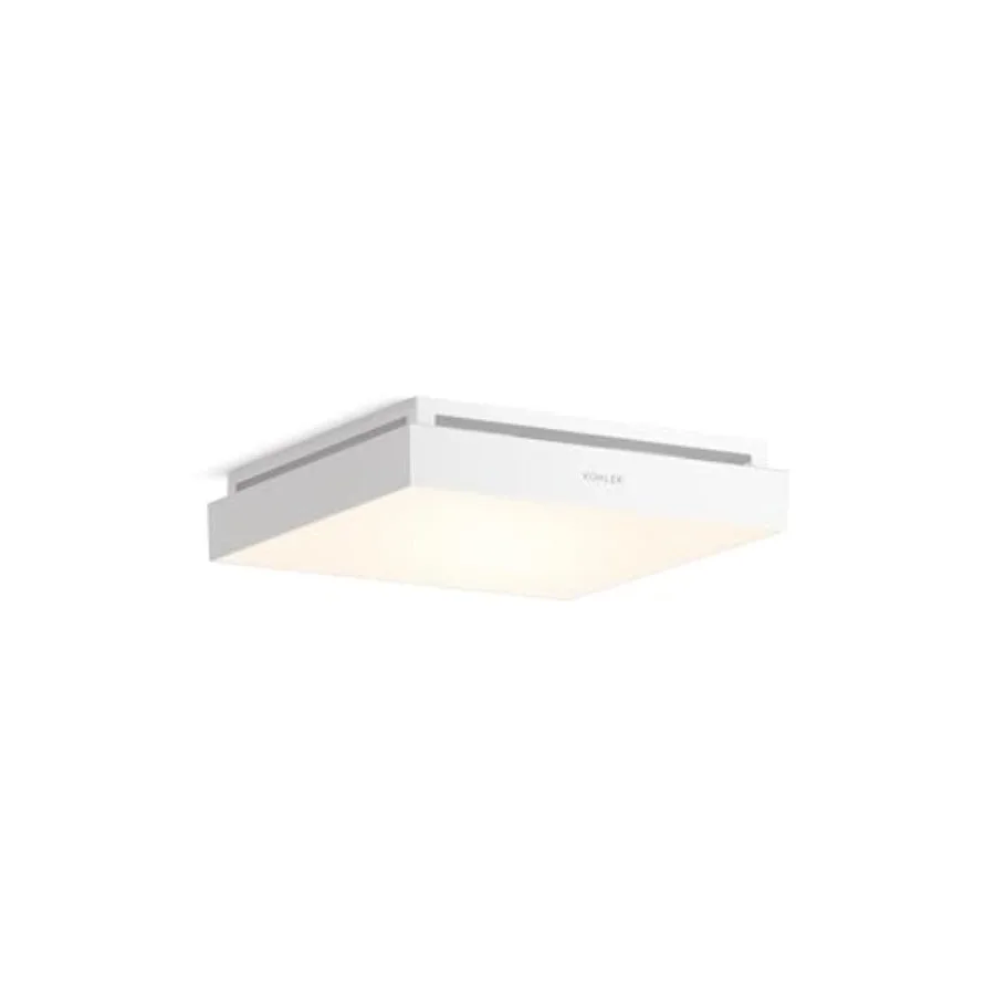 

Bathroom Exhaust Fan With Light, Ceiling Vent for Bathroom, 13-7/8" X 13-7/8"