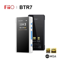 FiiO BTR7 With MQA USB DAC DSD256 QCC5124 Headphone Bluetooth 5.1 Amplifier with Double THX AAA-28 3.5mm/4.4mm output free case