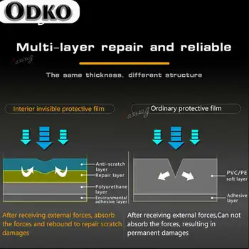 Ochranná fólie pro světlomety automobilu, průhledná černá TPU nálepka pro Volkswagen VW Atlas Teramont 2017 2018 2019, příslušenství 6 nejlepší prodej příslušenství pro VW Teramont - №4