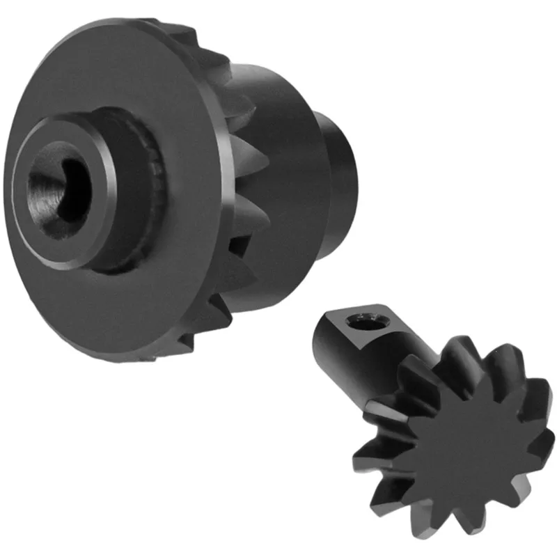 【MUST-HAVE LIST】 Front & Rear Metal Differential Ring Pinion Gear Set 11T-18T for -32 1/32 RC Crawler Steel Axle Gears