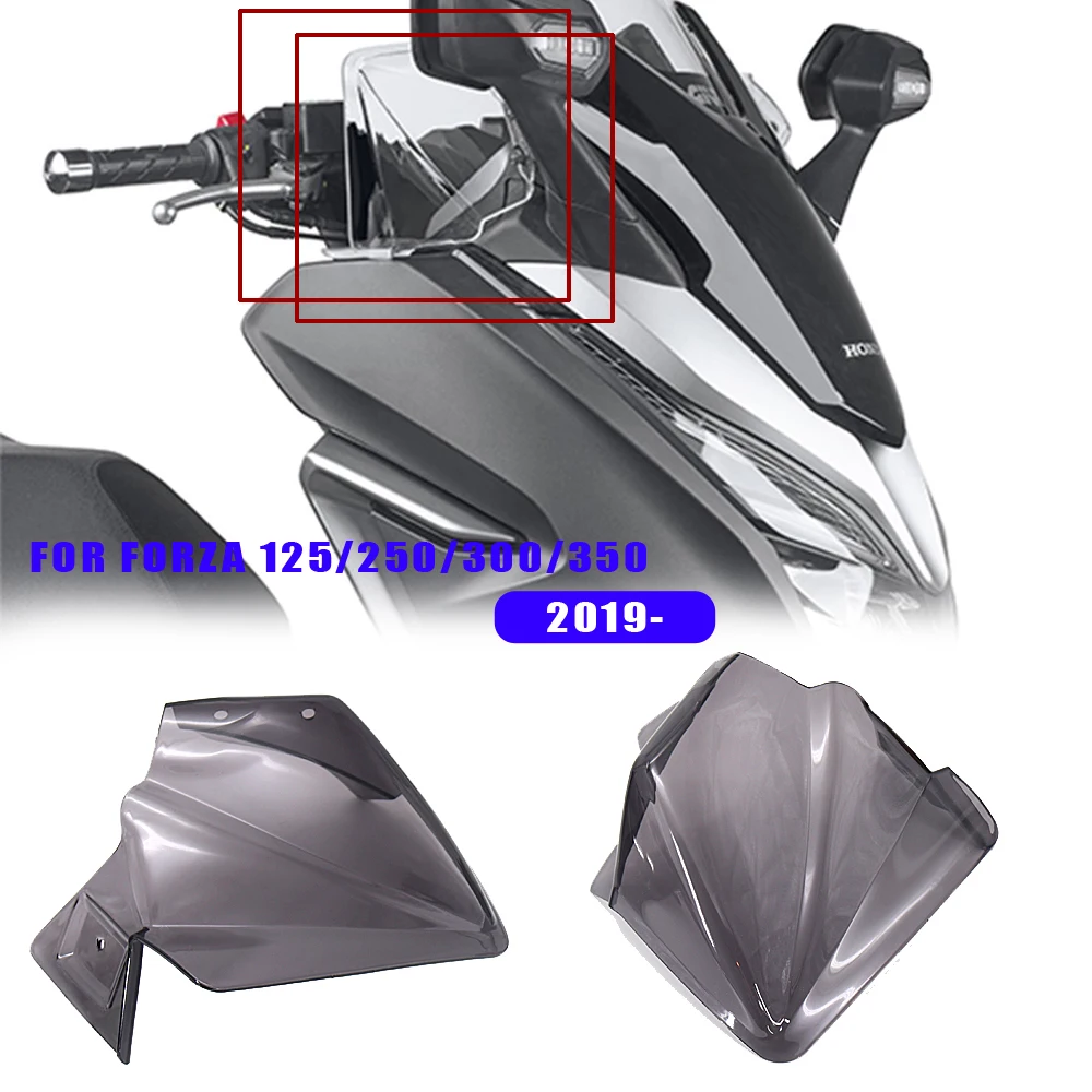 

Ветрозащитный экран на лобовое стекло мотоцикла, защита на лобовое стекло, защитная накладка 2019 2020 2021 2022 для HONDA FORZA Forza 125 250 300 350