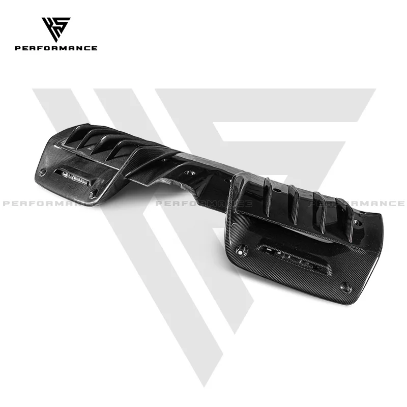 

OEM Style Dry Carbon Fiber Car Parts Rear Bumper Rear Diffuser Lip For Ferrari SF90 2019-2022 Carbon Diffuser
