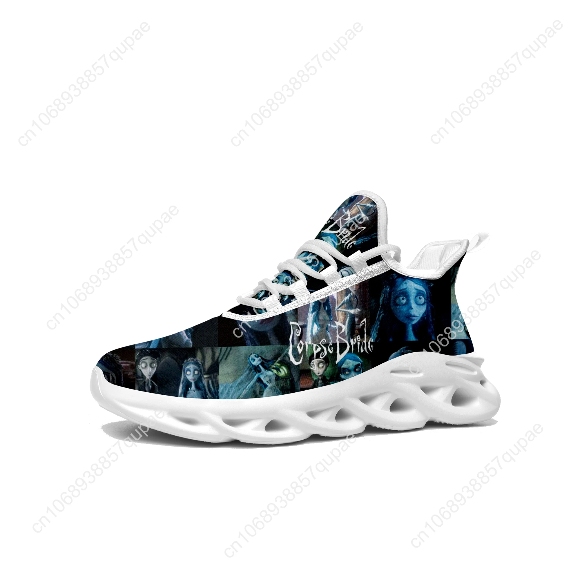 Corpse Bride Flats Sneakers Men Women Teenager Sports Cartoon Anime Running Shoes High Quality Sneaker Customized Made Shoe