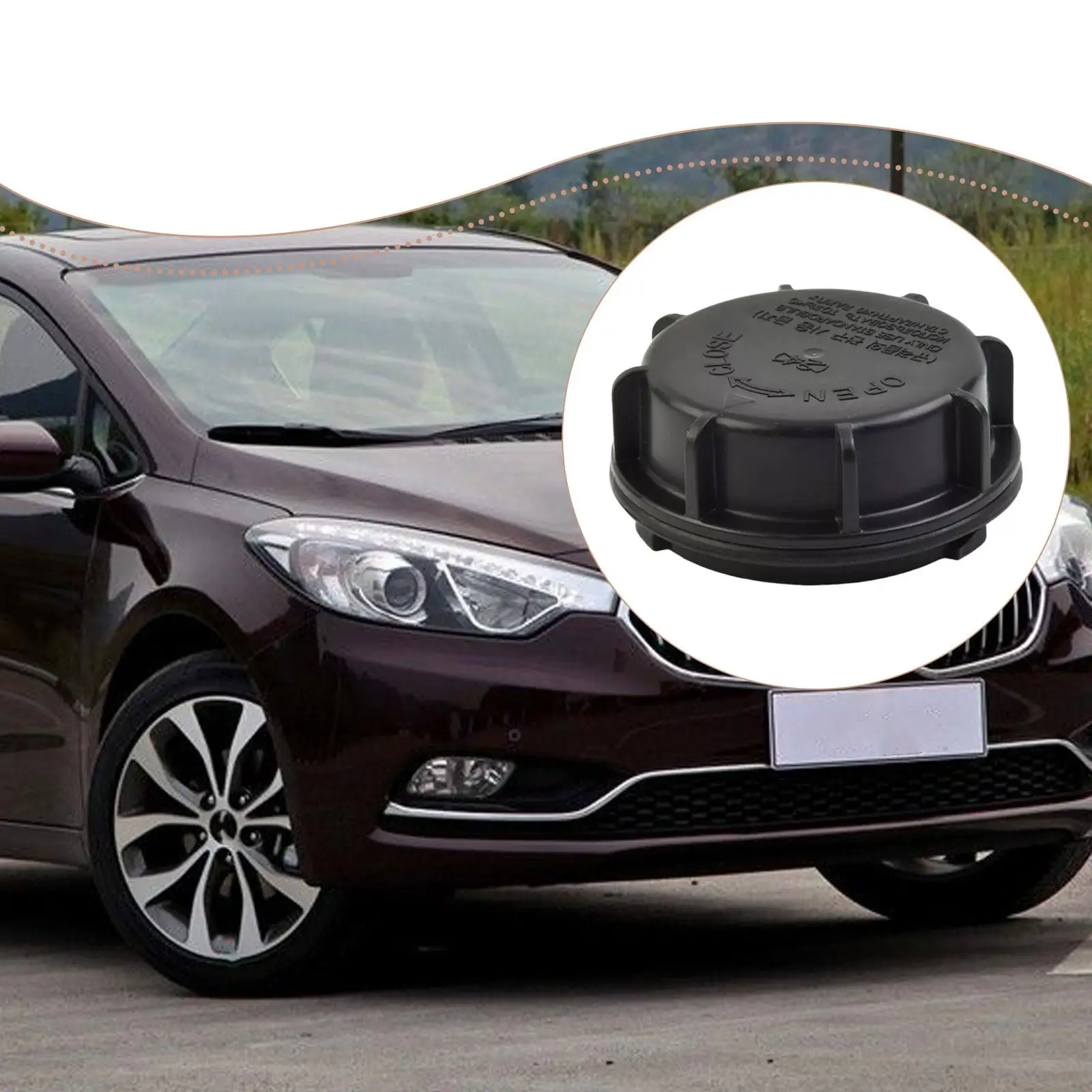 

92140-3K000 Repair Parts Headlight Rear Cover Dust Seal suitable for Sportage