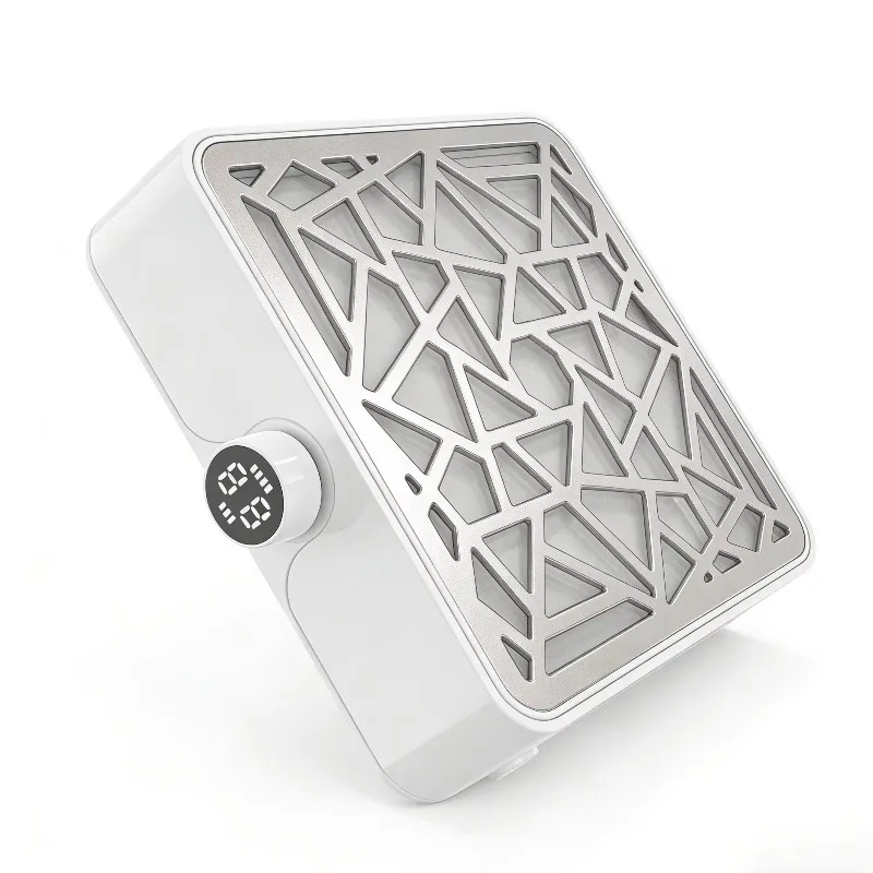 Simple-One-Button Switch All-Day Cordless Freedom Nail Vacuum Cleaner 48W Powerful Wireless Rechargeable Nail Dust Collector