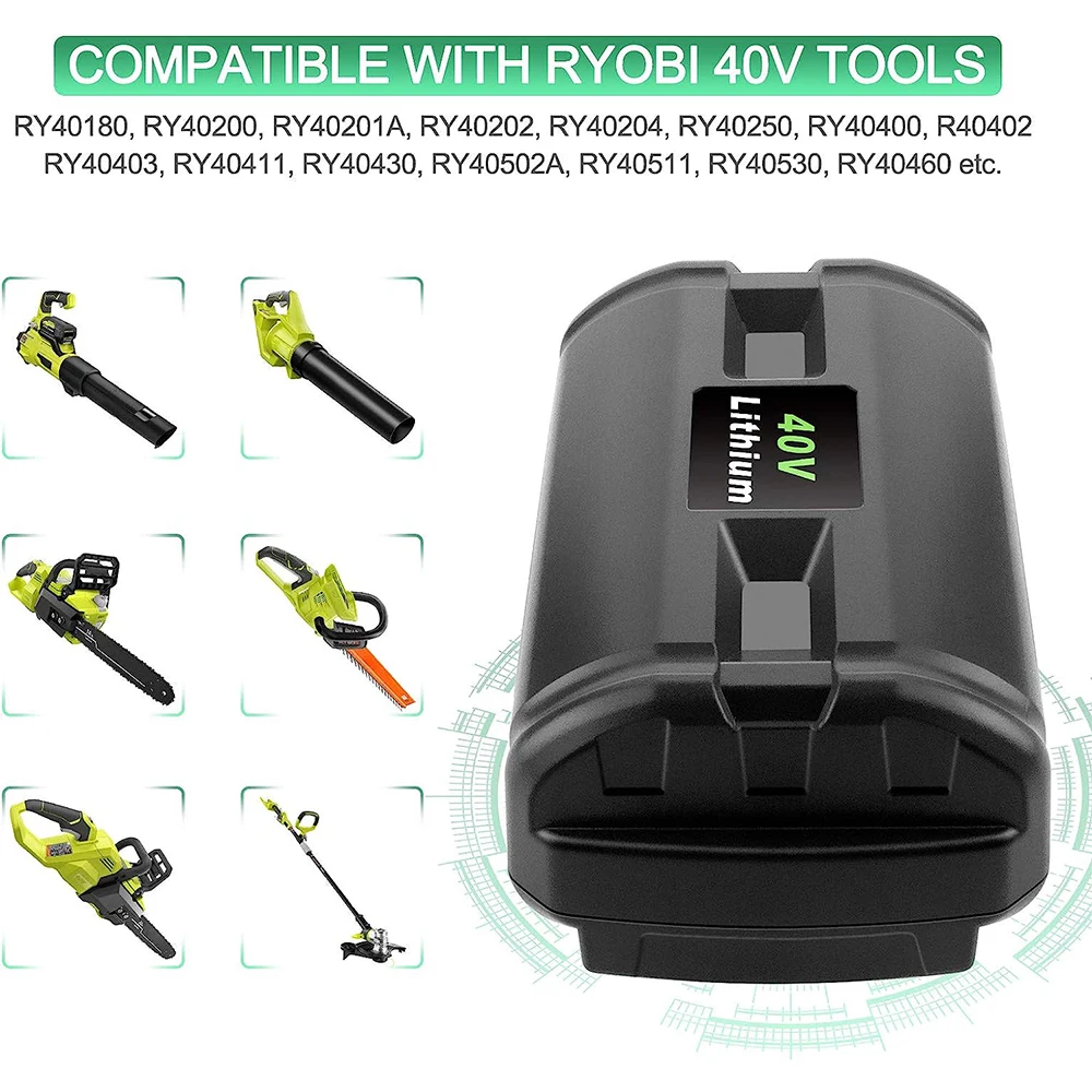 Vanon OP4040 8.0Ah バッテリー リョービ 40V OP40401 OP4026 OP40261 OP4050 リチウム電池用