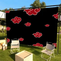 Sasukes N-Narutos Akatsukis flag For Picnic Party Camping Banner Outdoor Atmosphere Cloth