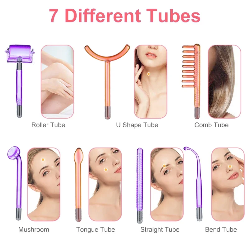 Convenient Household Micro Current Beauty Instrument Anti-aging High-frequency Electrotherapy Device Beauty and Health Tool