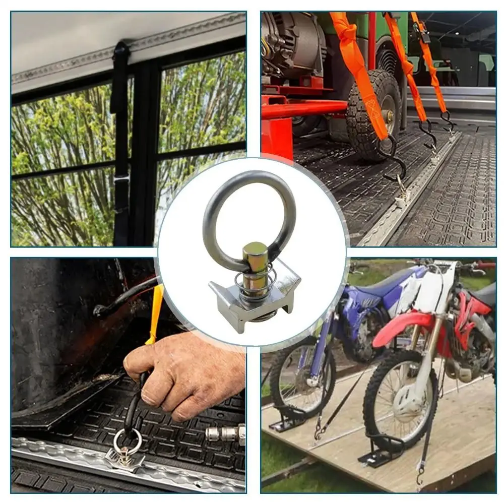 Aluminum Material Tie Down Track Rail Cargo Fixing Track Rail Aluminum Tie-Down Rail Delivery Rail Long-Distance Transfer