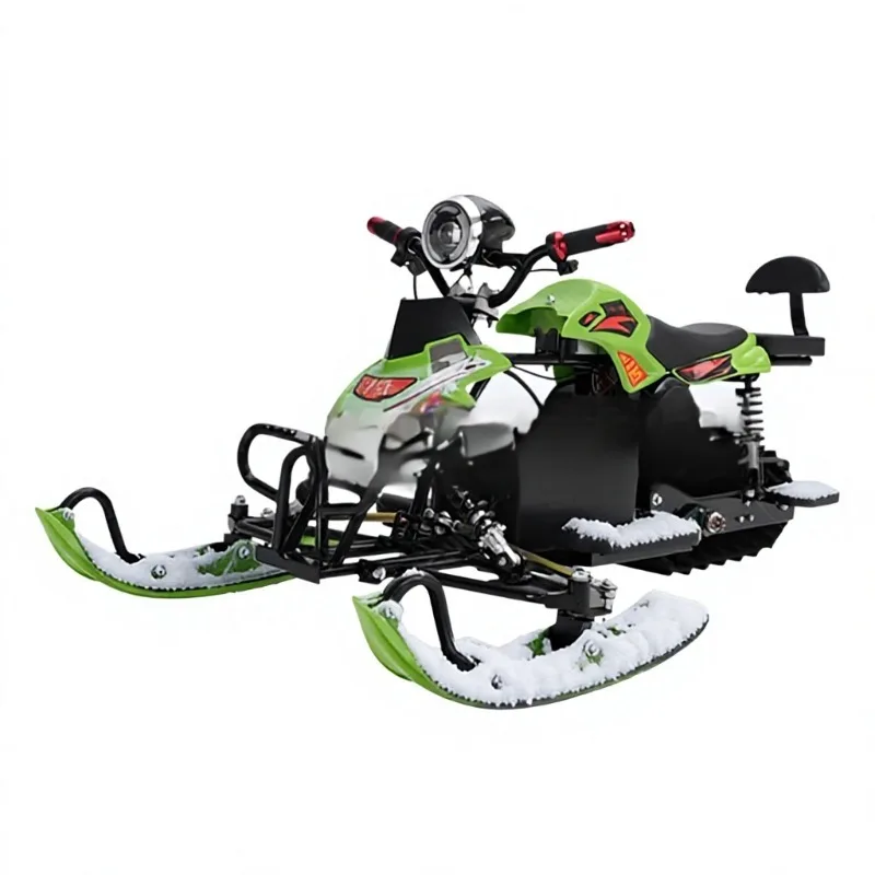 48V 500W Electric Snowmobile Long Range Tracked All Terrain Snow Sled Winter Outdoor Scooter Kids Adult Snow Motorcycle