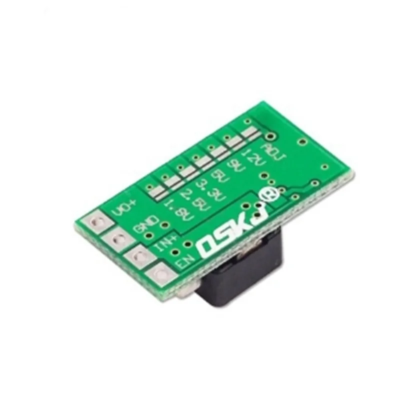 Mini efficiency 97.5%, small volume DC-DC voltage reduction module 4-24V12V24V to 5V3A onboard