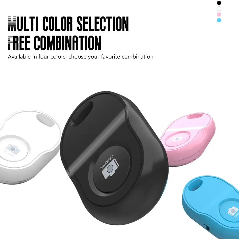 For Bluetooth Selfie Remote Control LC08 Self-timer Wireless Bluetooth Photo Video Recording Shutter Release Monopod Selfie