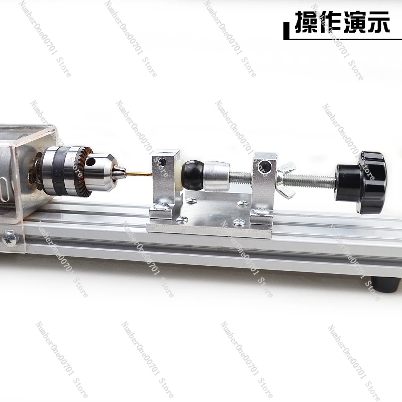 Lathe Tail Seat Woodworking Car Top Buddha Bead Seat Telescopic Clamp Lathe Accessories Fixed Bead Puncher