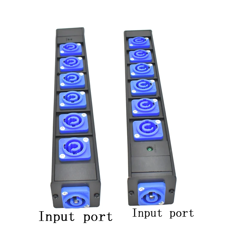 Chassis Light Connector LED Power Con AC Coupler Adapter Extender powercon NAC3MPA NAC3MPB Power Strip SOCKET1-13AC 20A/250V