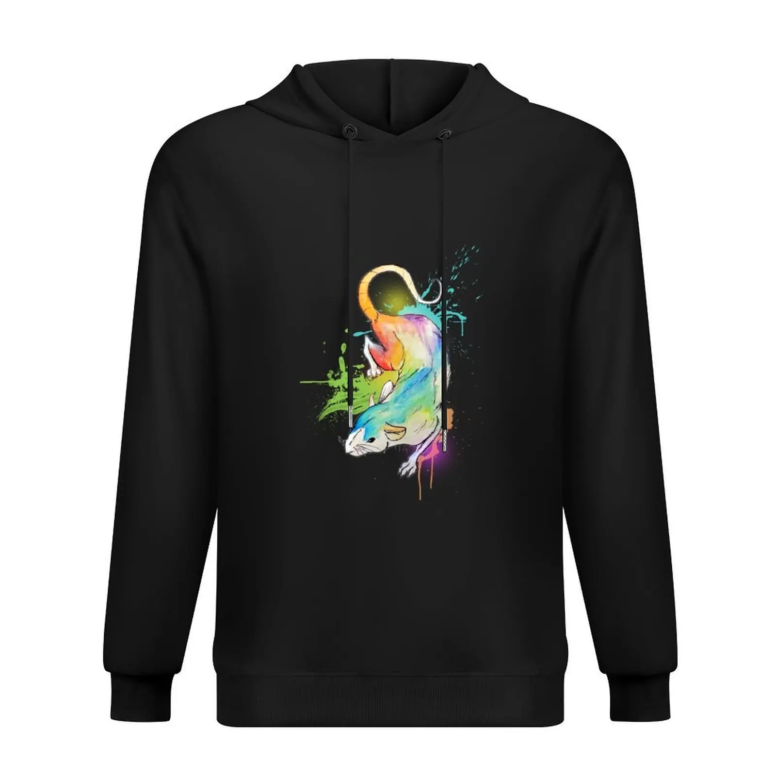 

Watercolor Mouse- Onyx Art Studios Hoodie fashion men autumn jacket men mens clothing tracksuits