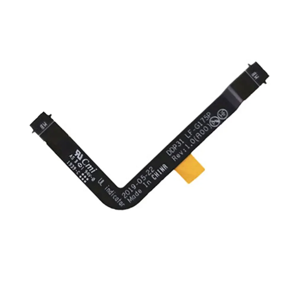 Cable de placa de botón de encendido para portátil Dell XPS13 7390 9300 9310 2 en 1, lector de huellas dactilares, interruptor, accesorios de reparación 2D7XN XMPH1