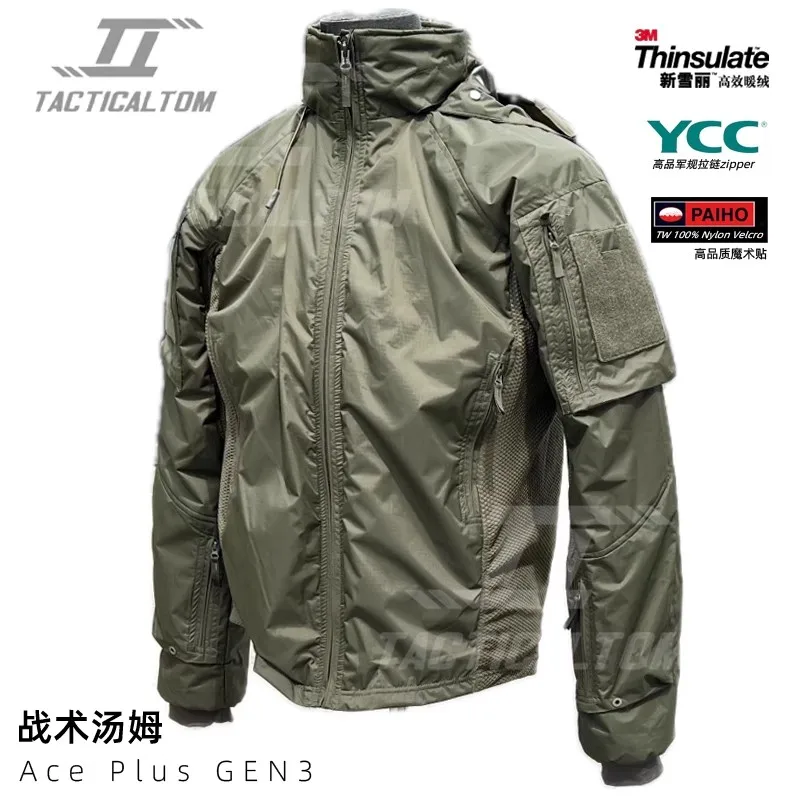 

Tactical Tom softshell jacket, battle cotton jacket, replica DELTA ACE PLUS GEN.3 submachine jacket