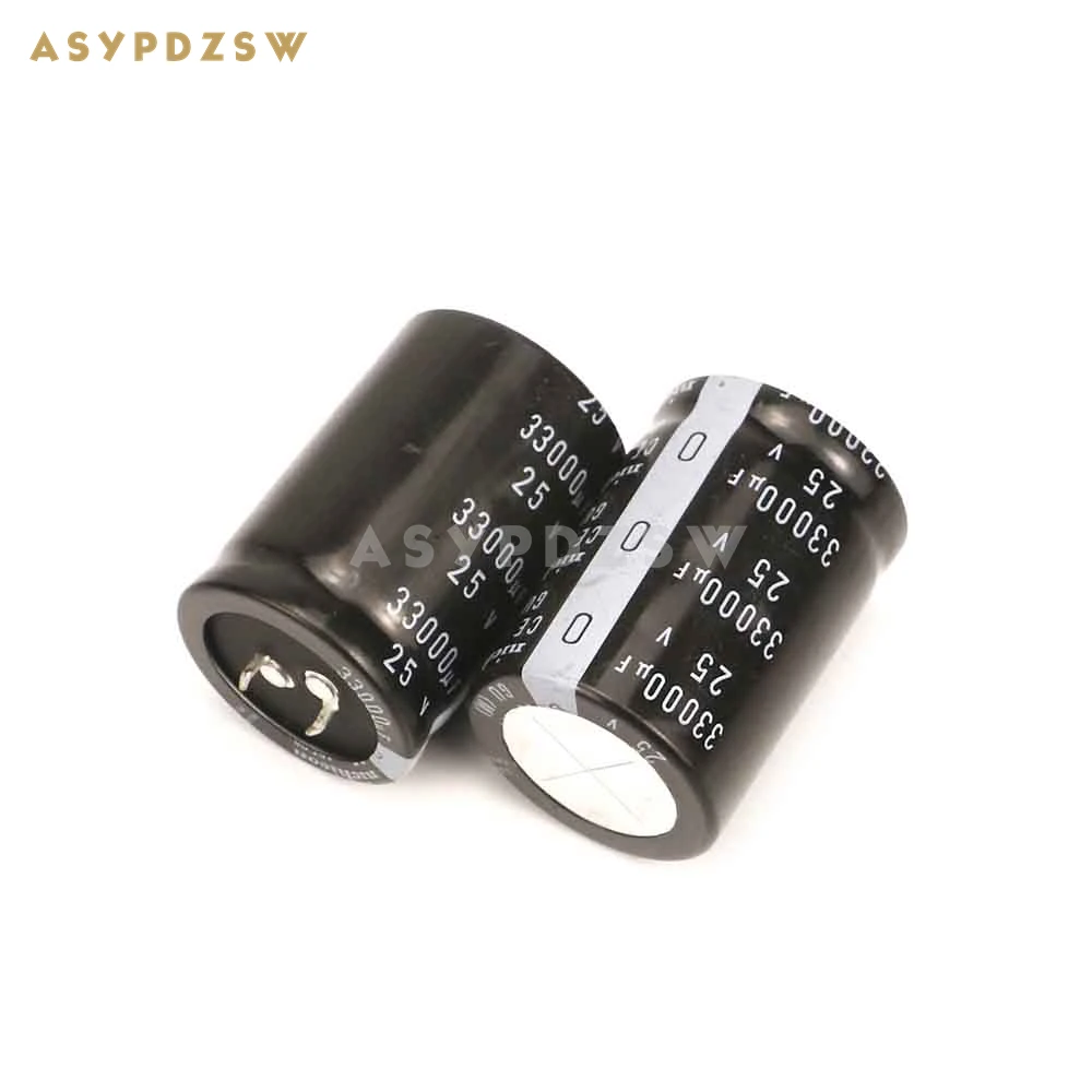 2 PCS Nichicon 33000uF/25V 35*45 Power amplifier Audio electrolytic capacitor