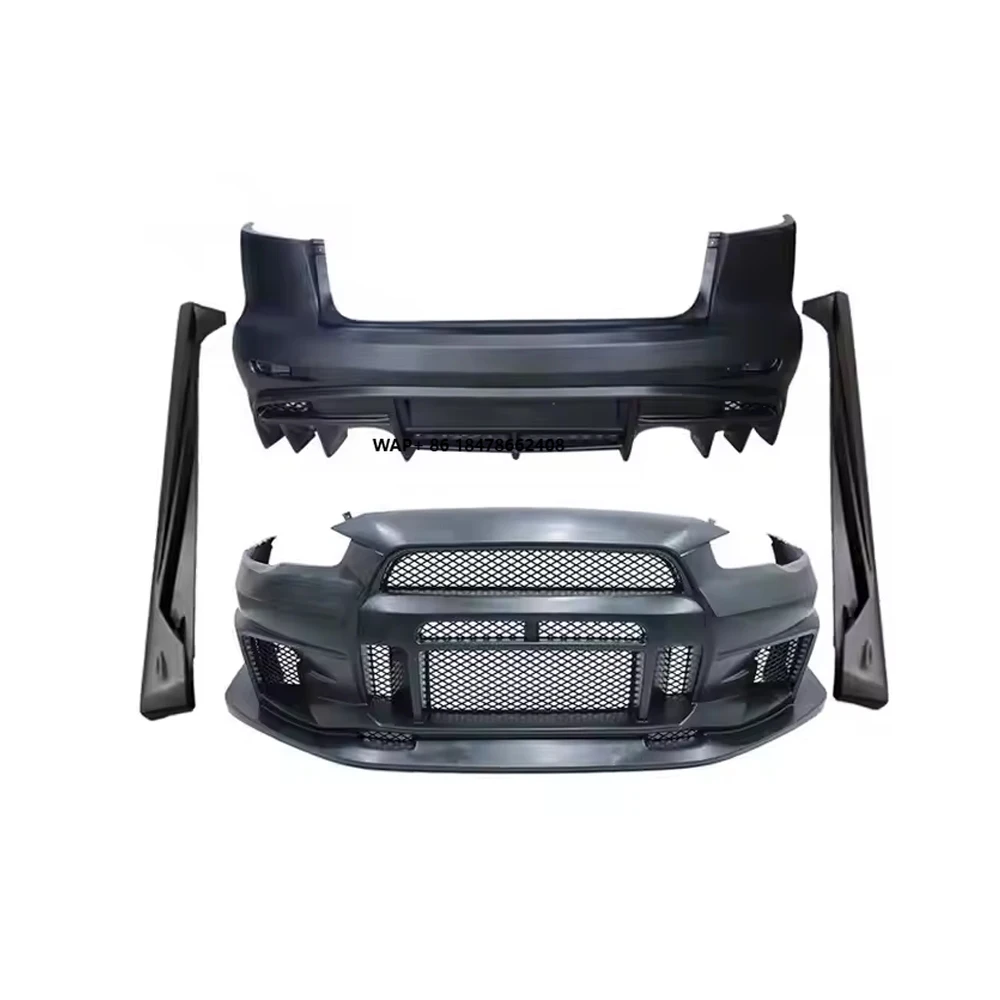 

SKOUIO-GZ-04 Car Wide Body Kit for Lancer Upgrade Varis-Style Front Rear Bumper Side Skirts