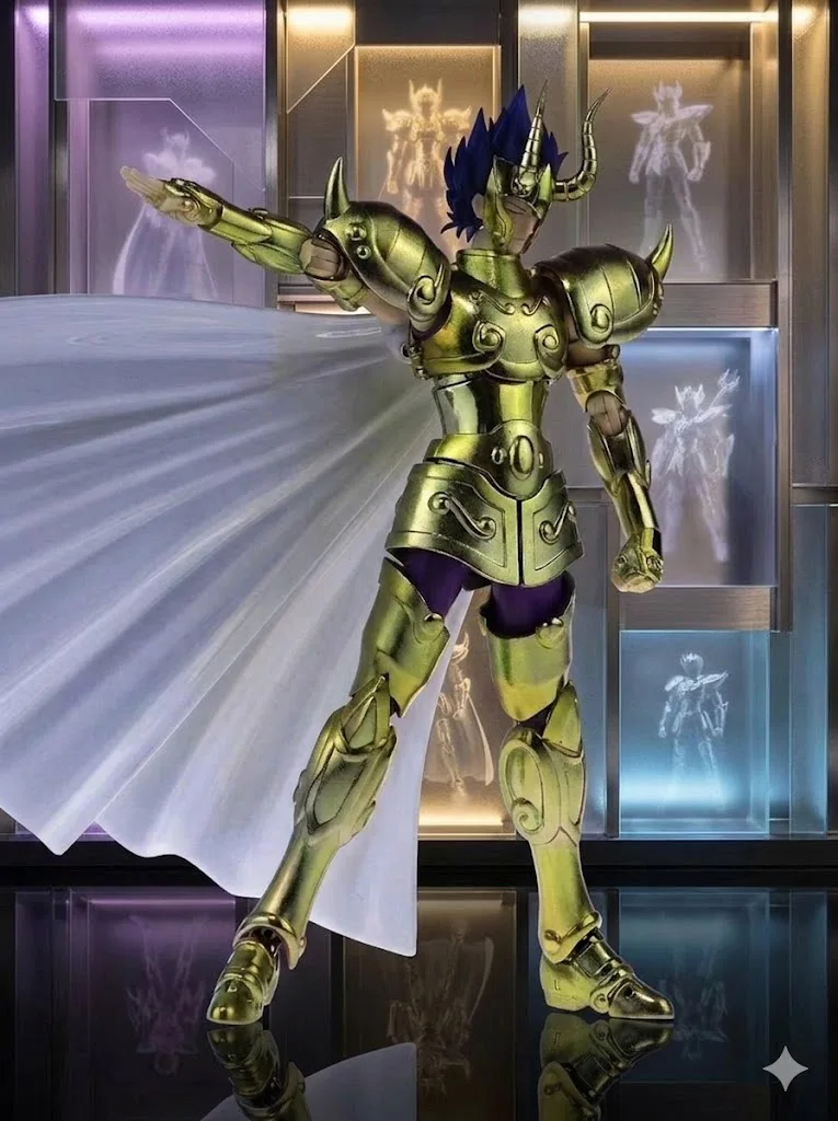 

【In Stock】 Saint Seiya ST Saint Cloth Myth EX Body SS Color Gold Saint Capricorn El Cid Action Figure Toy Collection Gift