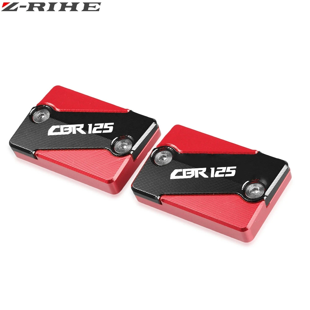 Motorcycle Accessories Fits For HONDA CBR125 CBR 125 2009 2010 2011 2012 2013 Aluminum Brake Fluid Reservoir Cap Covers CBR125