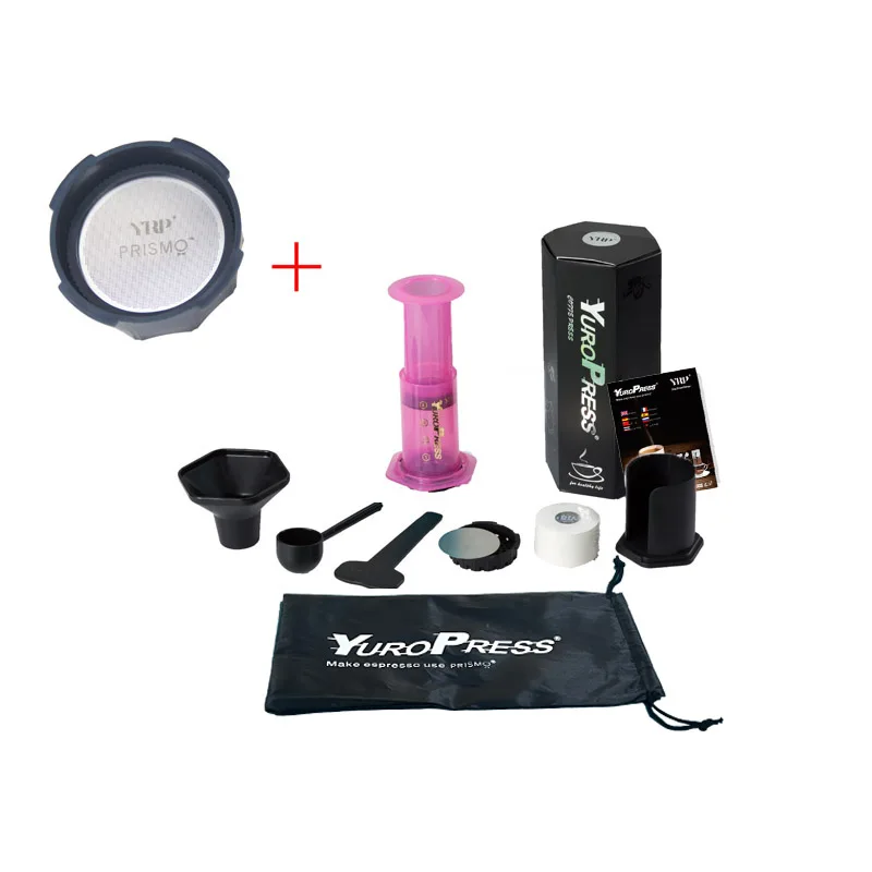 YRP Kaffeemaschine, tragbare Espressomaschine, französische Presse für Auto und Zuhause, Camping, Reisen, Kaffeekanne, Luftpresse, Ae&ropress 9