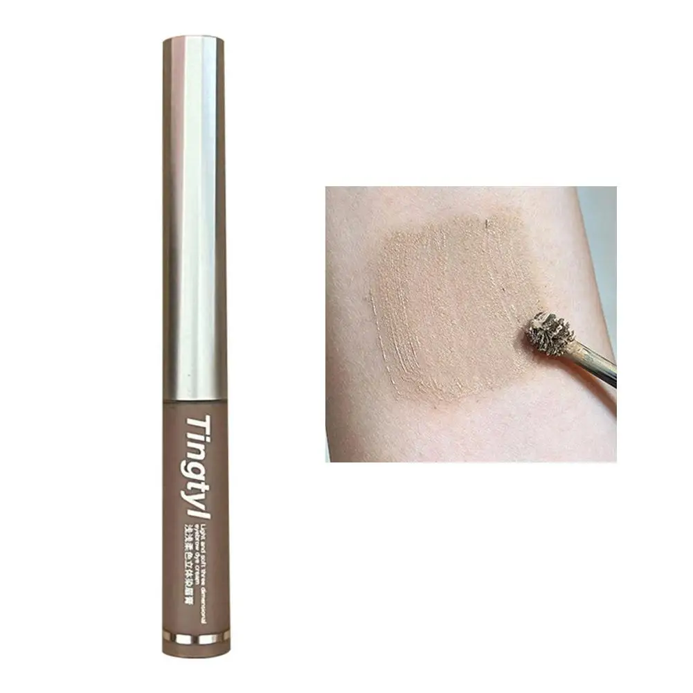 Hot 6 kleuren Wenkbrauw Enhancers Gel Vloeibare Make-Up Film Vormen Tear OffTattoo Tint Wenkbrauwen Langdurige Waterdicht