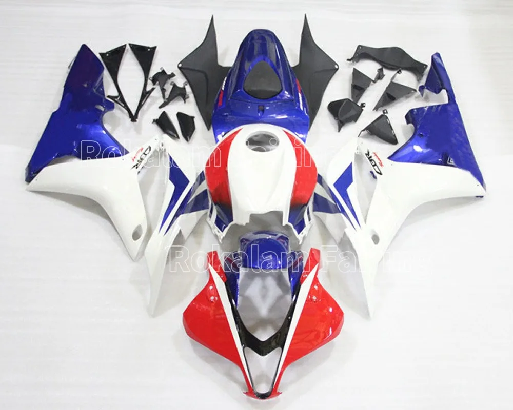 

Fairings For Honda CBR600RR F5 2007 CBR 600RR 07 08 CBR 600RR 2008 Motorcycle Blue White Red Fairing Kit (Injection Molding)